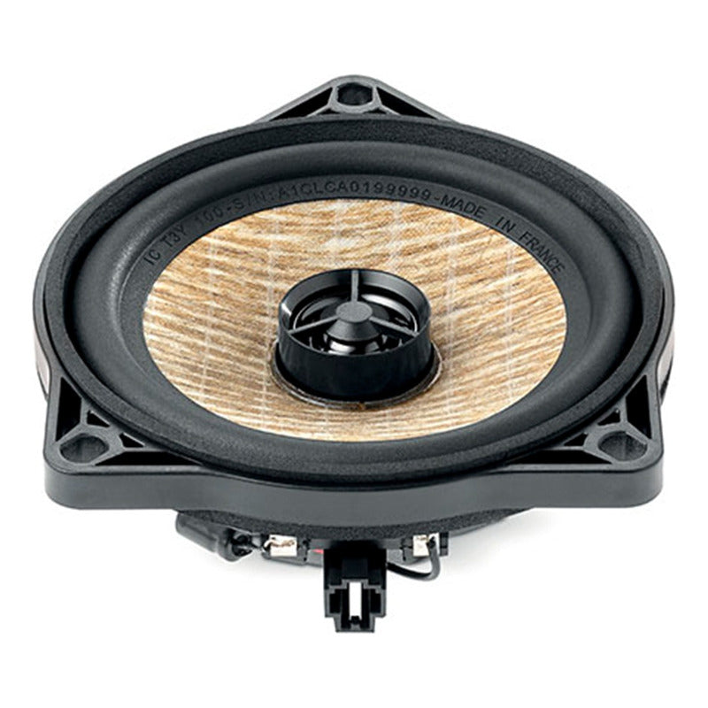 Kit Coaxial 2 Vías Focal Ic T3y 100 40w Rms 4 Ohms
