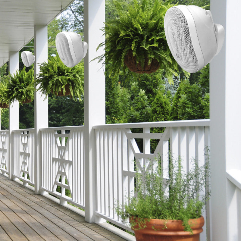 Bocina Para Exteriores Pure Acoustics Con Bluetooth Ipx6 Piscinas Patios Terrazas Bocinas Inalambricas Plug & Play