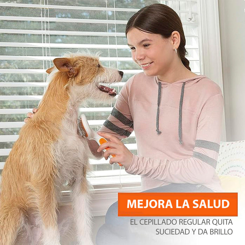 Cepillo Para Mascotas Wahl Mango Ergonomico 858500