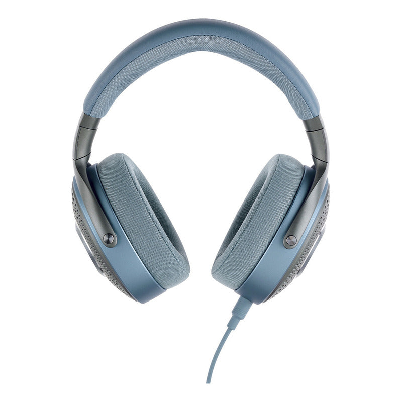 Audifonos Alámbricos Azurys Focal Auricular Pasivos Cerrados Color Turquesa