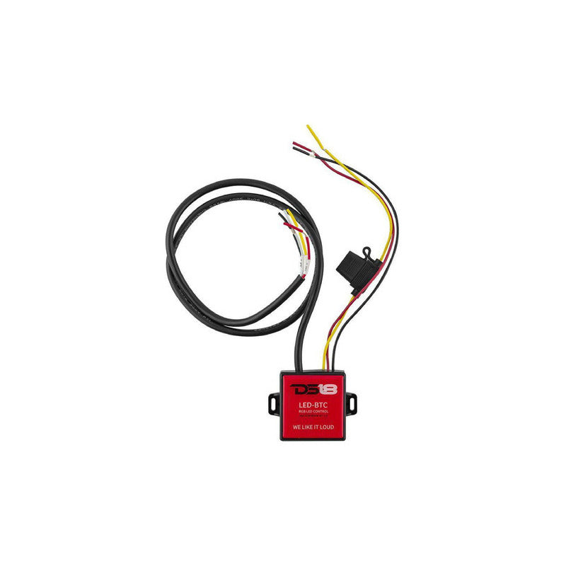 Control De Tira Led Rgb Ds18 Led-btc Bluetooth 4.0 Impermeable Ip65 Hecho Para Autos Barcos O Powersports 5 Amperios