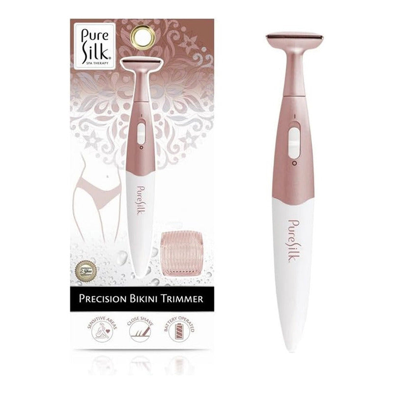 Depiladora Pure Silk Para Área Del Bikini Usa Bateria Aaa
