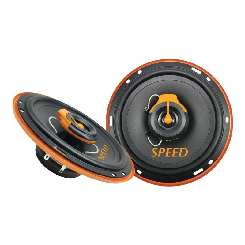 Par De Medios Speed Audio Bocina 6.5 Pulgadas 500 W