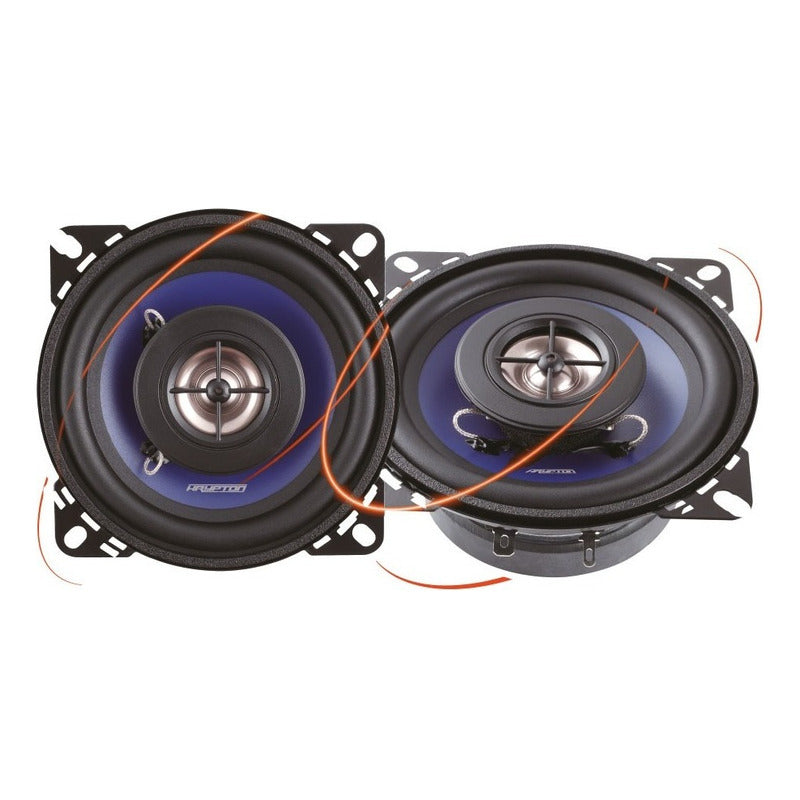 Bocina Krypton 4 Pulgadas Altavoces Sensibilidad 90 Db Color Negro