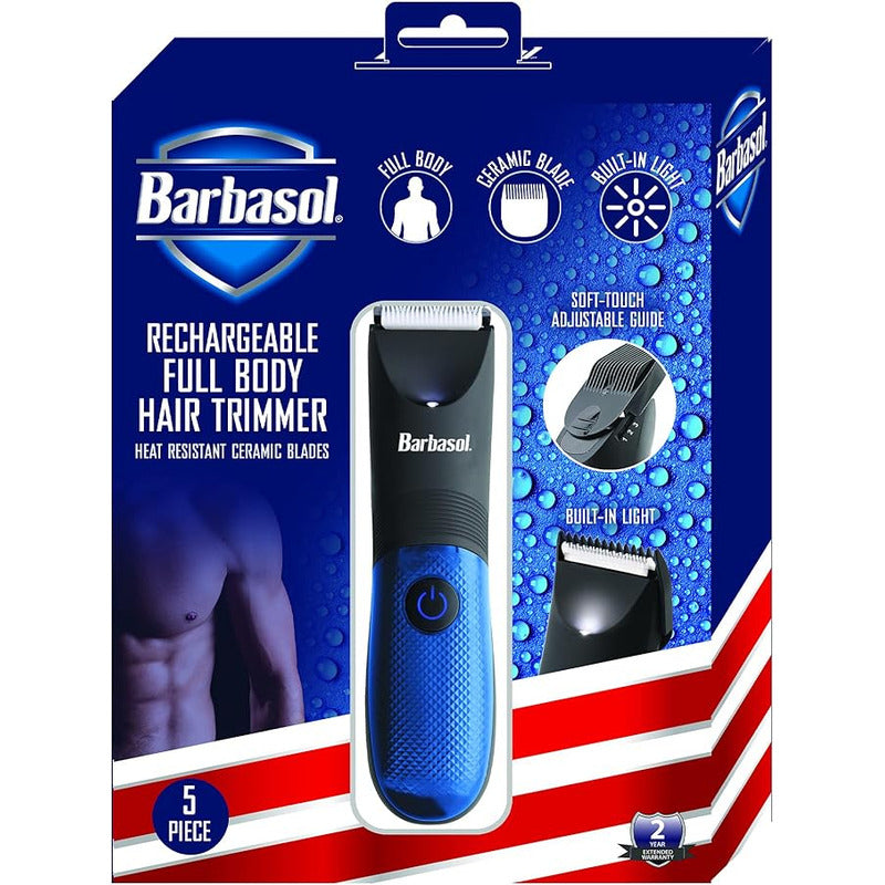 Rasuradora Corporal Inalámbrica Barbasol Cuchilla De Cerámica Máquina Para Todo El Cuerpo