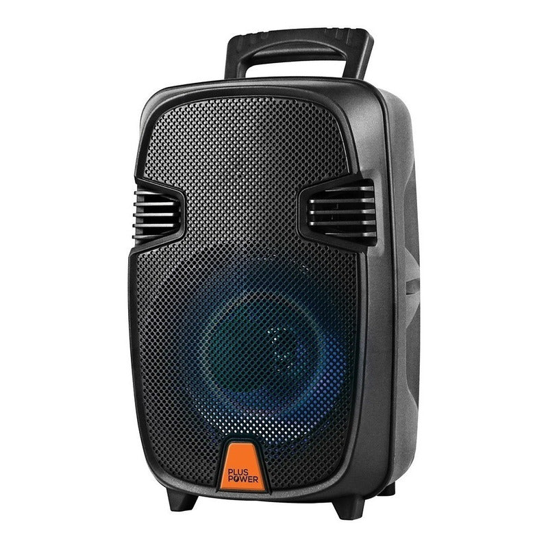 Bocina Plus Power Portátil Con Bluetooth Pp-baf8p Negro