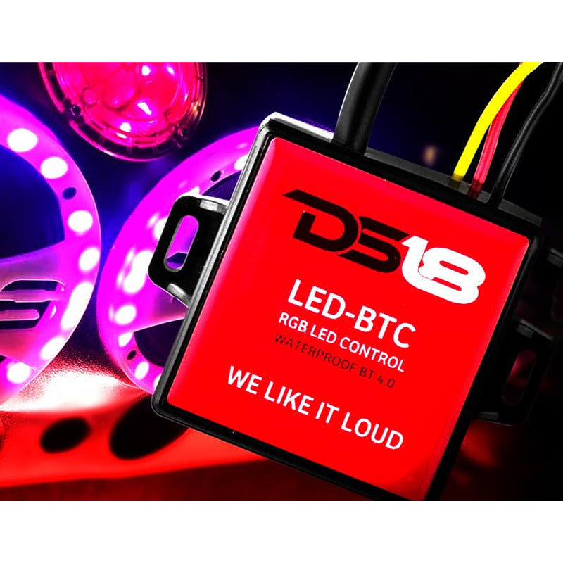 Controlador Rgb Ds18 Bluetooth Ip65 Led-btc