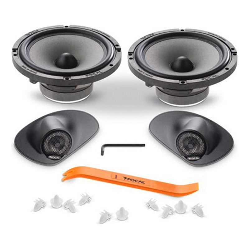 Kit De Bocinas Focal 2 Vías Ifp207 6.5 Pul 70w Rms