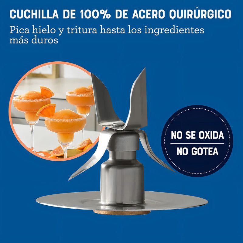 Licuadora Portátil Oster Tipo Nutribullet Sistema De Nutrición Actifit Cuchilla Trituradora Con Vaso Portátil De Tritán