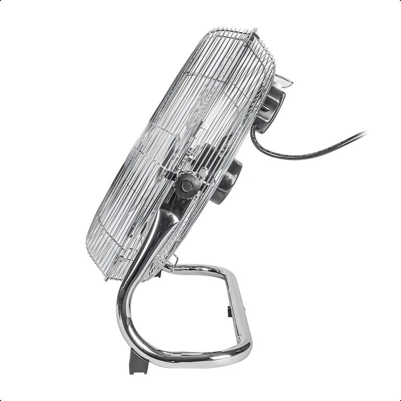 Ventilador De Piso Daewoo Cromado 16 Pulgadas 3 Velocidades Estructura Plateado Aspas Plata Diámetro 47 Cm Frecuencia 6 Hz Material De Las Aspas Aluminio