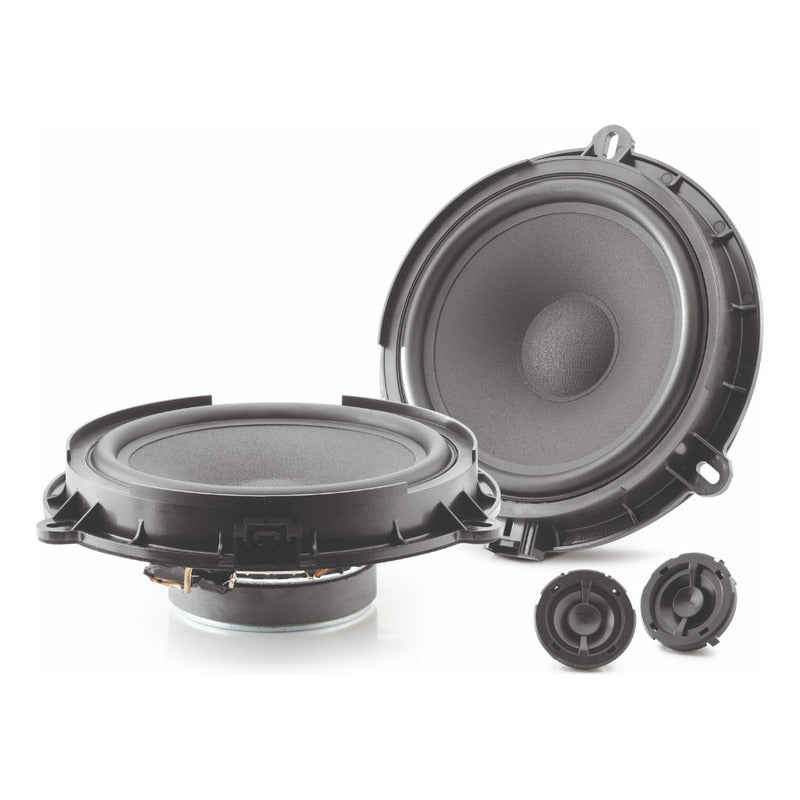 Bocinas Para Coche Focal Is Ford 165 6.5 Inc 2 Vias 60w Rms Color Negro