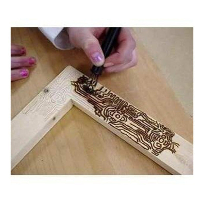 Pirografo Termograbado Mef Con 10 Puntas De Artesania