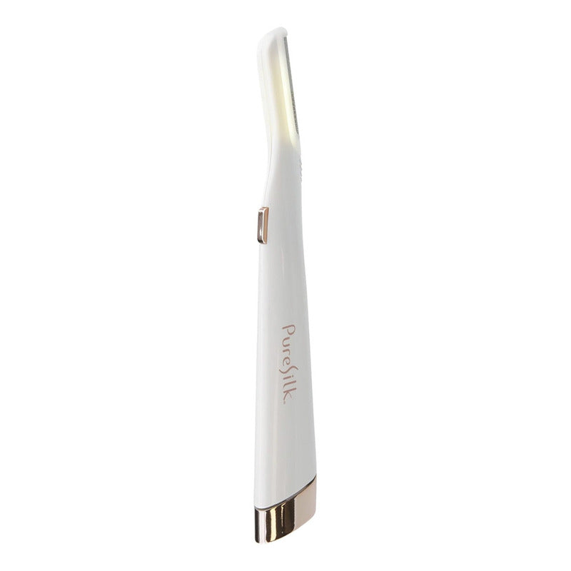 Depiladora Pure Silk Removedor De Vello Facial, Luz Led Color Blanco