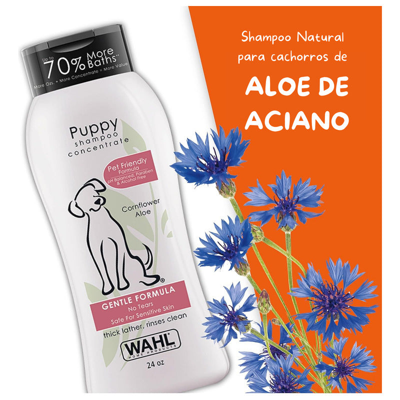 Wahl Shampoo Para Mascotas Perro/gato Formula Avena 700 Ml
