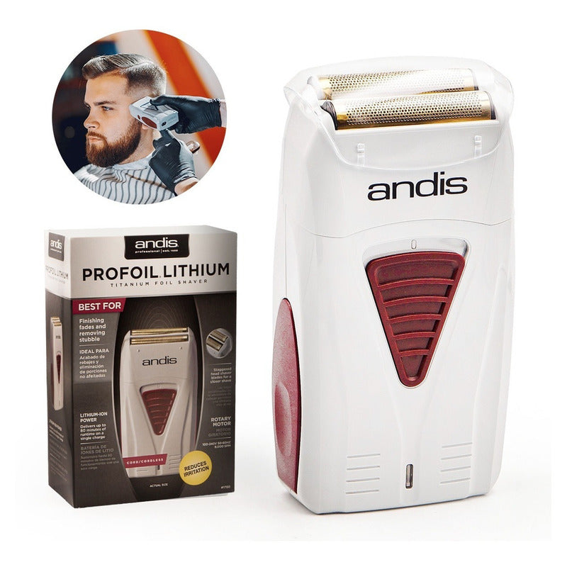 Rasuradora Andis Profoil Lithium Shaver Ts-1 17235 Rasurado Sin Irritación