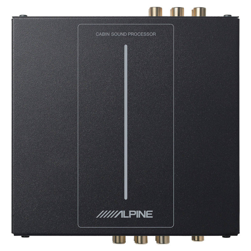 Procesador De Sonido Alpine Alta Resolución 6 Canales Color Negro