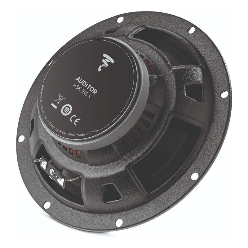 Set De Medios Focal Auditor Ase-165s 6.5 2vias 55rms 110w Color Negro