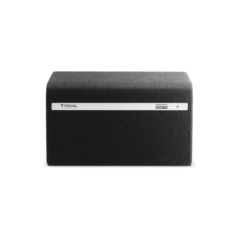 Subwoofer Encajonado Y Amplificador Focal Bomba Bp20