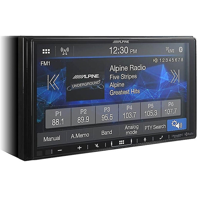 Autoestereo Alpine Ilx-f407 2-din 7pul Bluetooth Usb