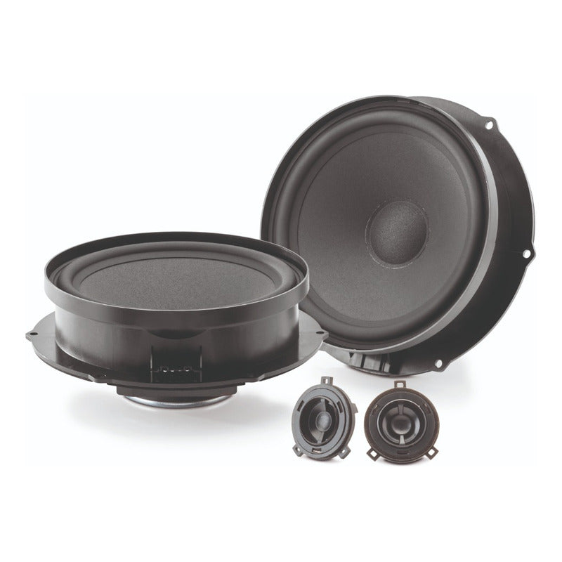 Bocinas Para Auto Focal Is Vw 180 7inc 2vias 75wrms 150w Max Color Negro