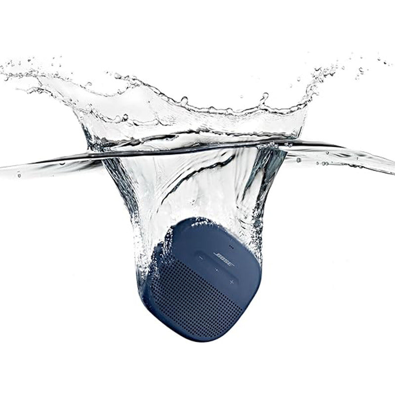 Bose Soundlink Micro Parlante Portatil Altavoz Bluetooth Resistente Al Agua Certificación Ipx7 Autonomía De 6 Horas Azul Oscuro