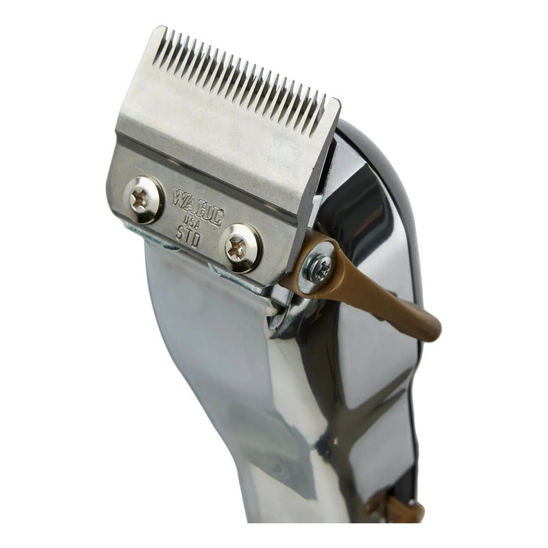 Máquina Cortadora De Pelo Wahl® Senior Profesional Para Barberia Y Estética Original Con Holograma Motor V9000 Clipper De Uso Rudo 8545 Color Negro
