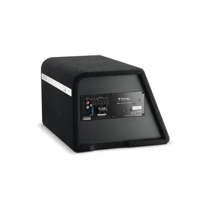 Subwoofer Encajonado Y Amplificador Focal Bomba Bp20