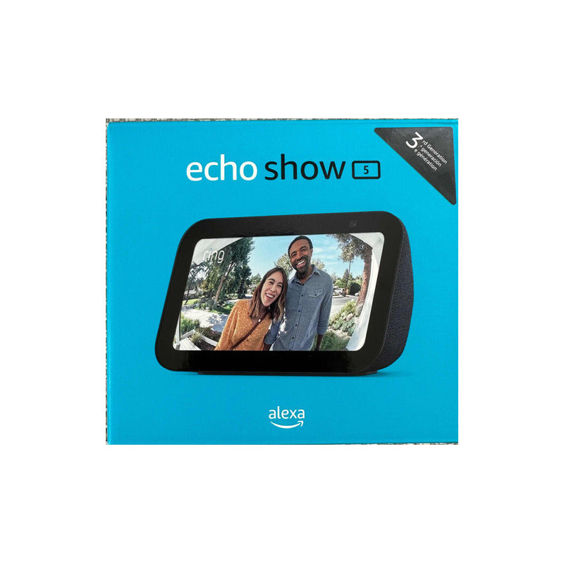 Bocina Amazon Echo Show 5 3ra Generación 5.5 Pulgadas Negra