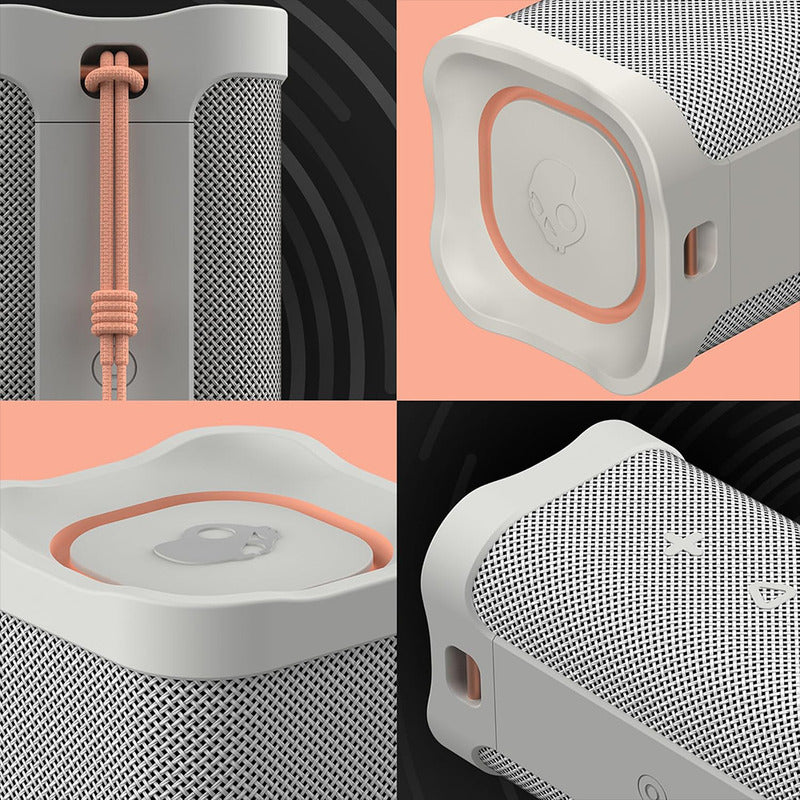 Skullcandy Terrain Bocina Inalámbrico Bluetooth Ipx7 Impermeable Autonomía De Batería De 14 Horas Correa De Nailon Color Gris