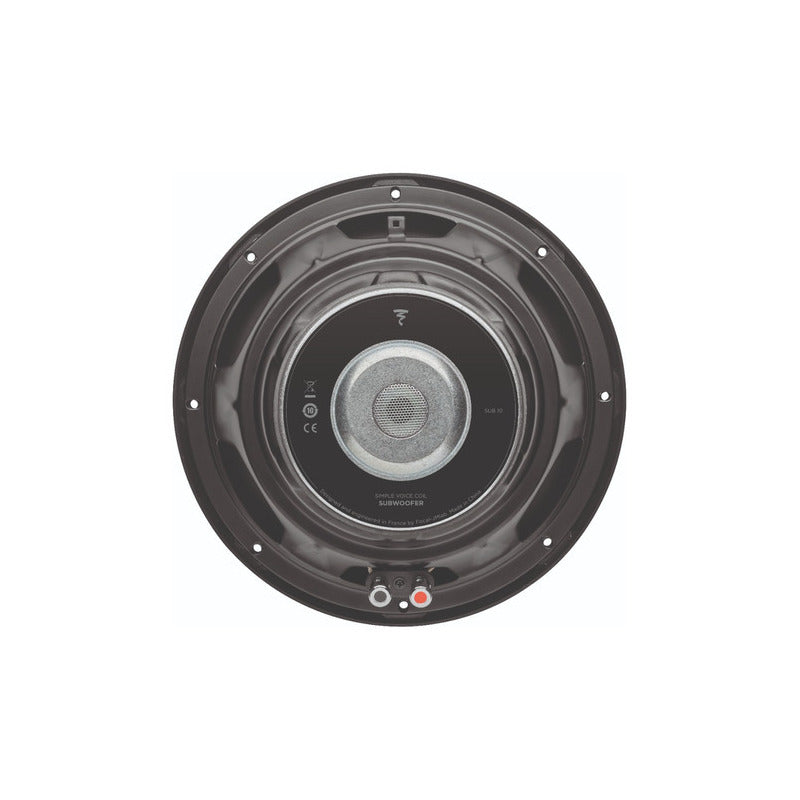 Subwoofer Focal Sub10 9 Inch 250w Rms 500w Max Color Negro