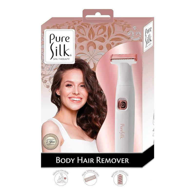 Depiladora Pure Silk Cara Cuerpo Bikini Cuchilla Doble Cara