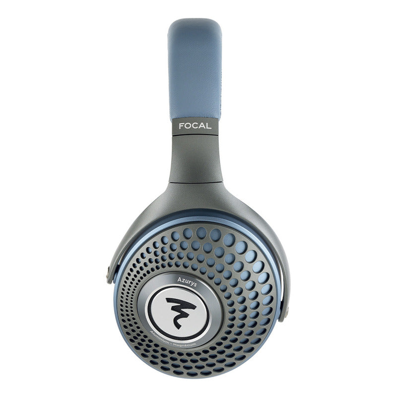 Audifonos Alámbricos Azurys Focal Auricular Pasivos Cerrados Color Turquesa