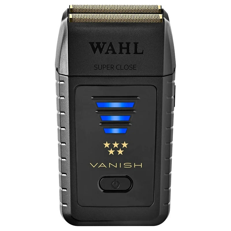 Máquina Afeitadora Wahl® Vanish Shaver Profesional Recargable Con Holograma De Autenticidad Para Bebería Color Negro