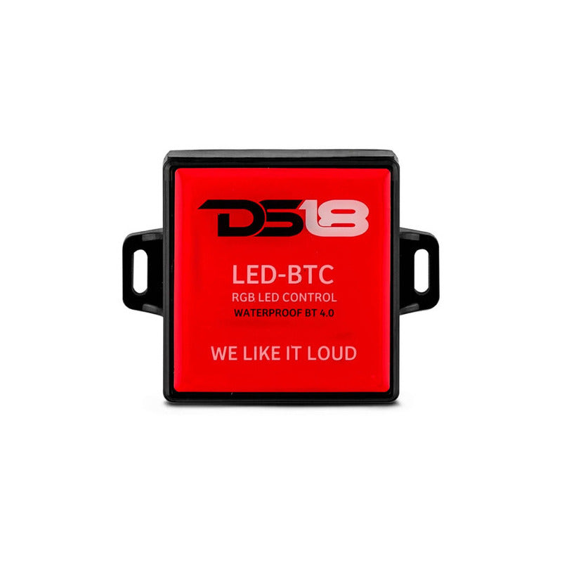 Control De Tira Led Rgb Ds18 Led-btc Bluetooth 4.0 Impermeable Ip65 Hecho Para Autos Barcos O Powersports 5 Amperios