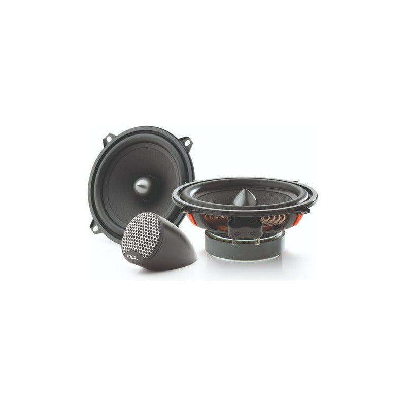 Set De Medios Focal Universal Isu130 5 Inc 60w Rms 120w Max Color Negro