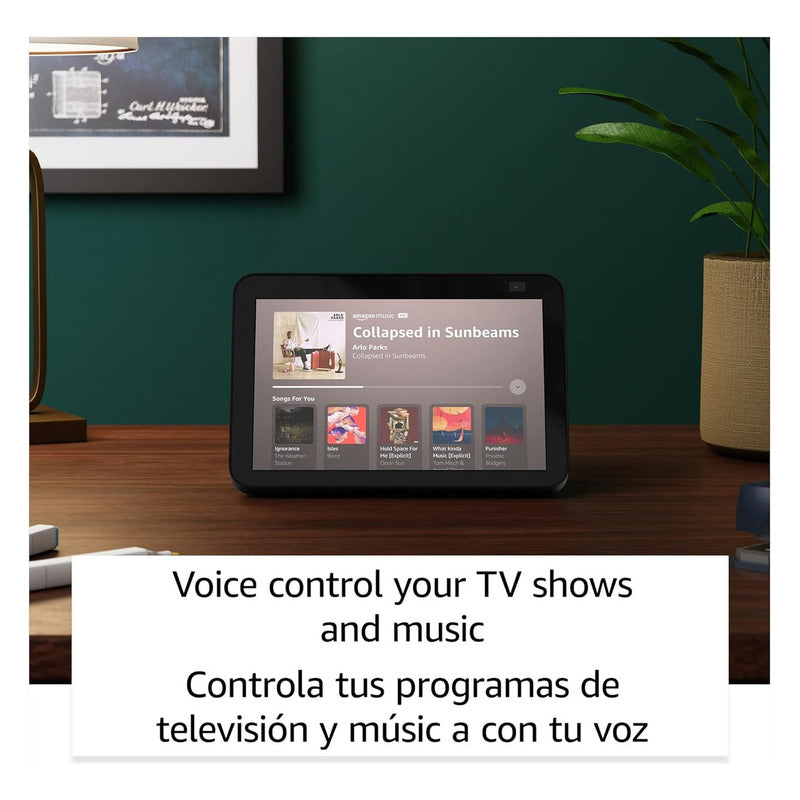 Amazon Echo Show 8 3era Gen Con Audio Espacial Negro