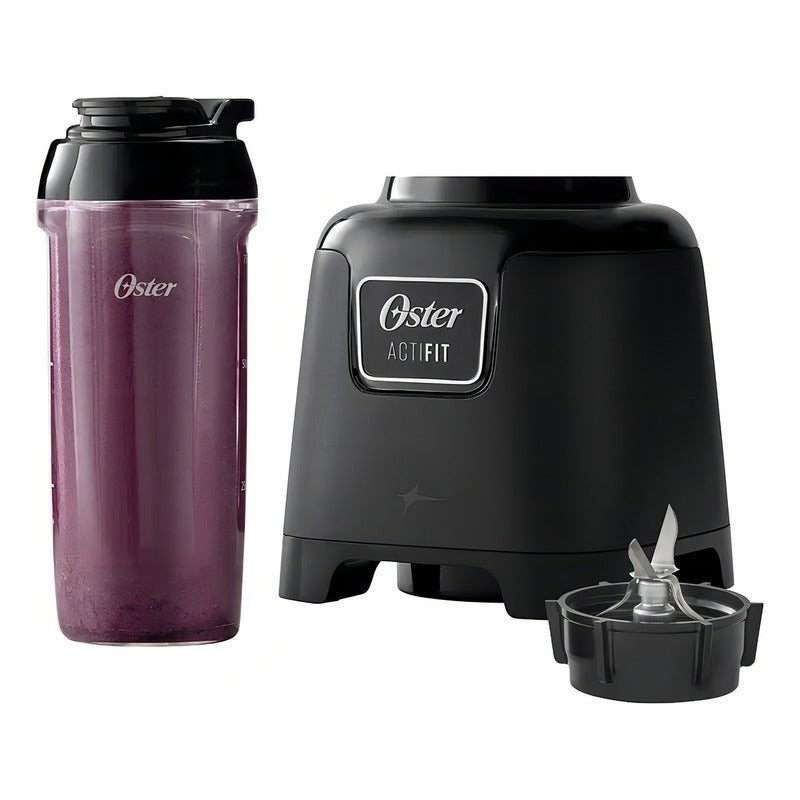 Licuadora Portátil Oster Tipo Nutribullet Sistema De Nutrición Actifit Cuchilla Trituradora Con Vaso Portátil De Tritán