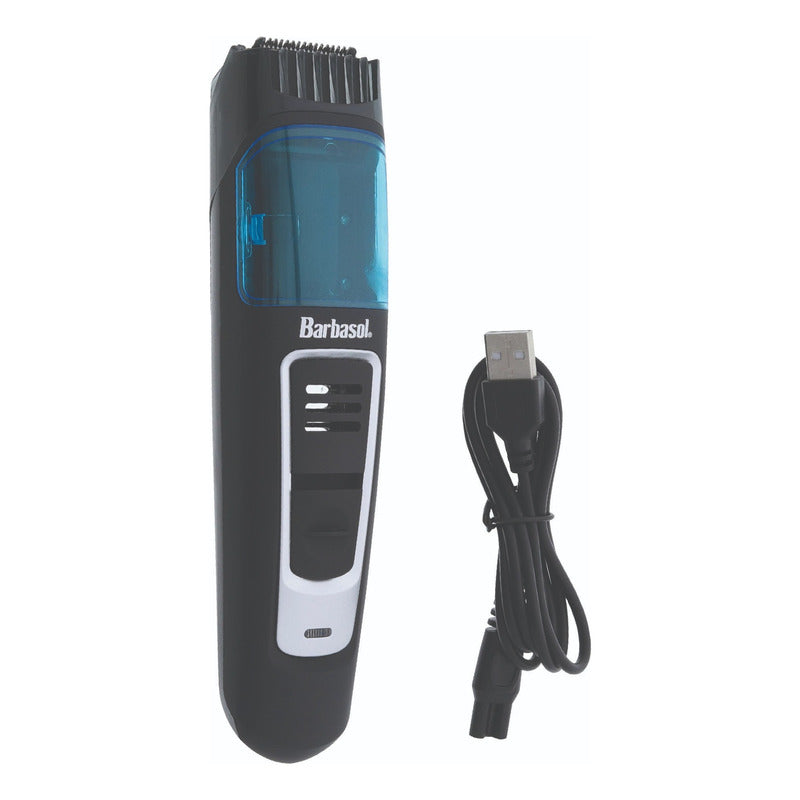 Recortadora De Barba Inalambrica Barbasol Con Aspiradora