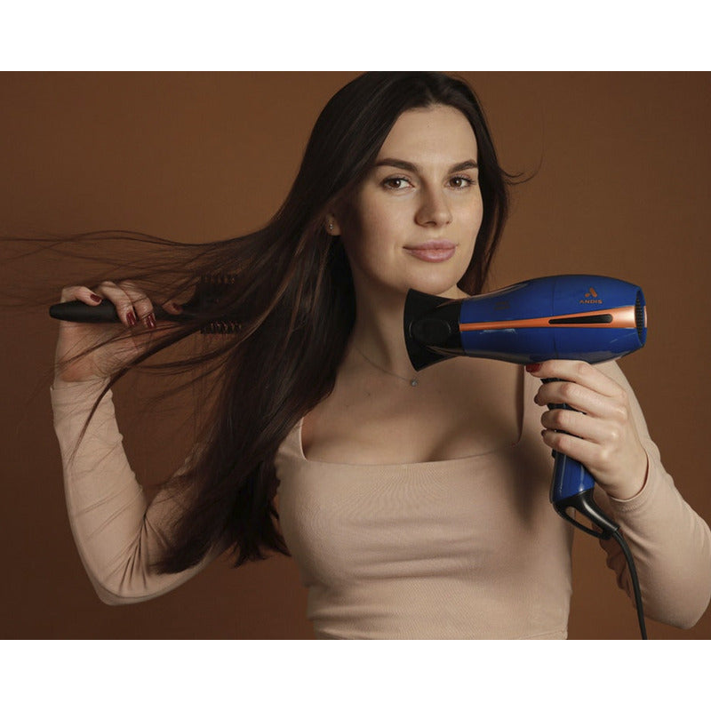 Secadora De Cabello Pro Andis Secadora Elite Inioica Turmalina Ac-6 Potencia De 1875w, 2 Velocidades Y 3 Temperaturas