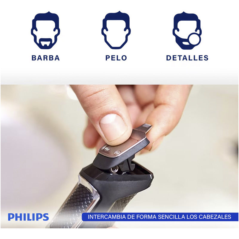 Máquina Rasuradora Philips Norelco Multigroomer Todo En 1