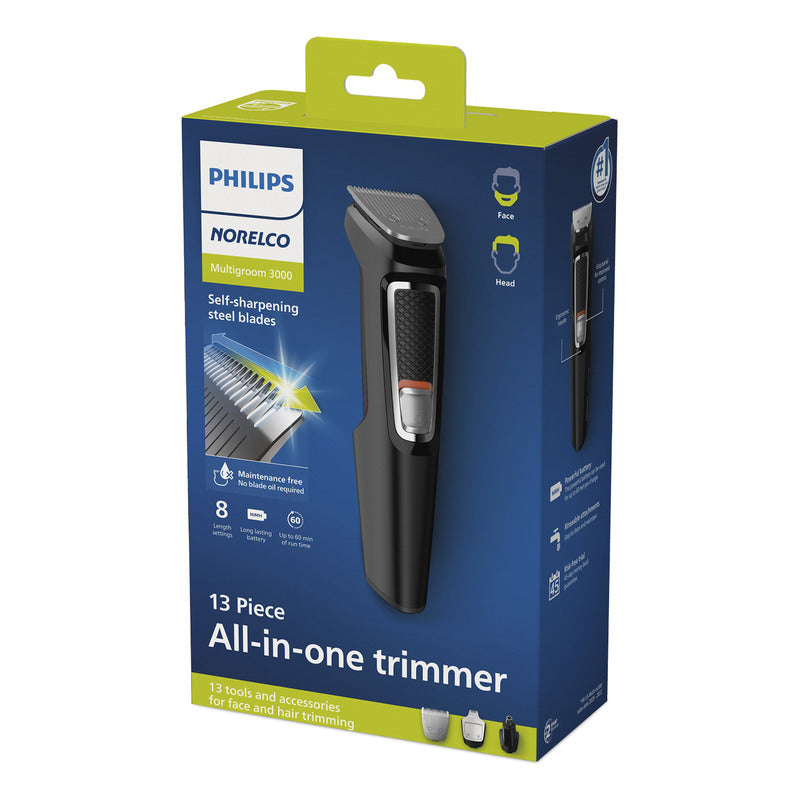 Máquina Rasuradora Philips Norelco Multigroomer Todo En 1