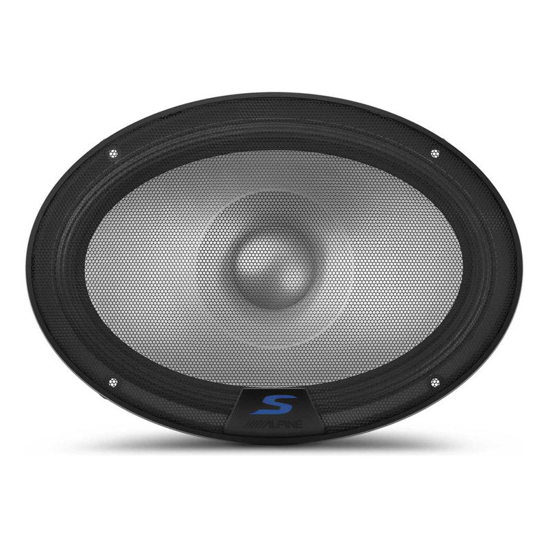 Set De Medios 2 Vías Alpine Serie S, 6x9 Pul, 260w, S2-s69c
