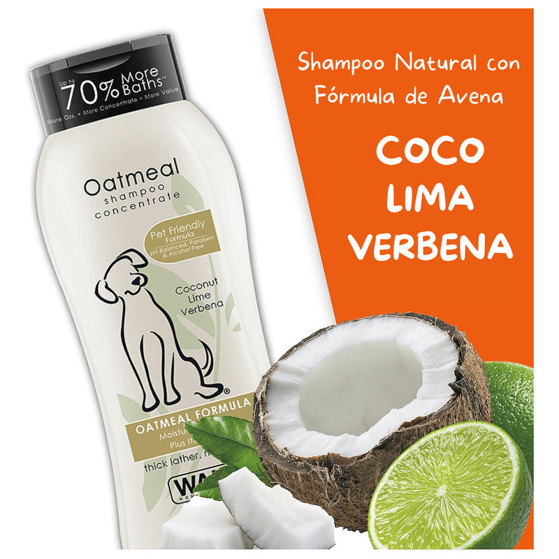 Wahl Shampoo Para Mascotas Perro/gato Formula Avena 700 Ml