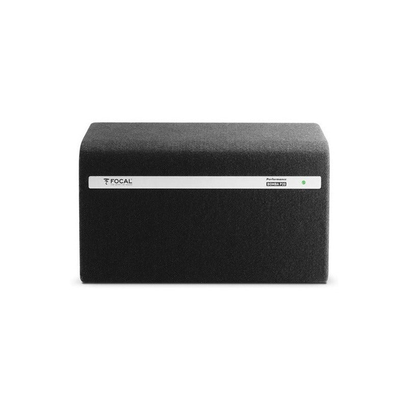 Subwoofer Encajonado Y Amplificador Focal Bomba Bp20