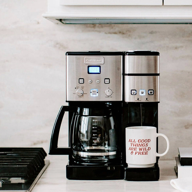 Cafetera Automática Cuisinart Hasta 12 Tazas 3 Dif Tamaños
