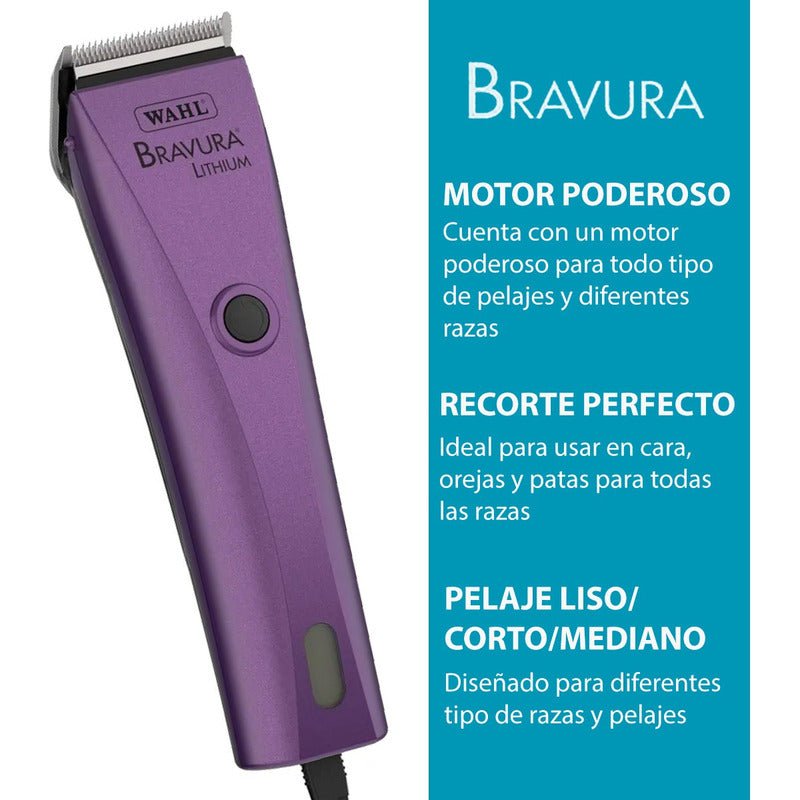 Maquina Rasuradora Perros Wahl Profesional Bravura Clipper