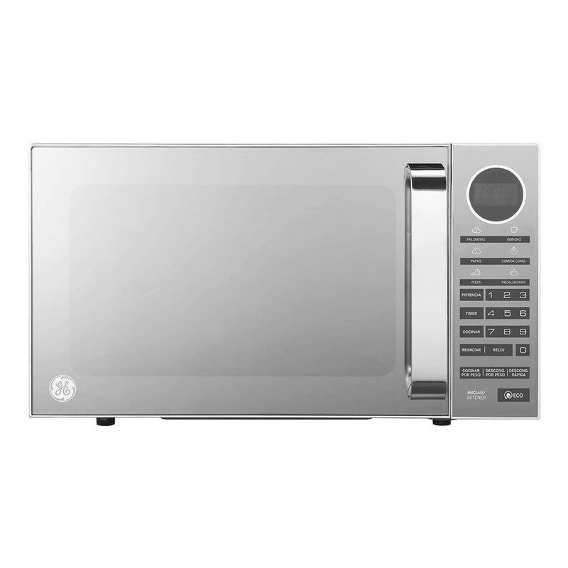 Horno De Microondas Ge Mge07sej Plata 10 Niveles 0.7 Pies