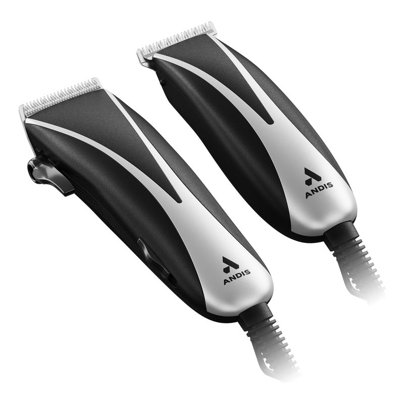 Combo Ultra Clip Andis Rasuradora Y Recortadora Cabello Pm10