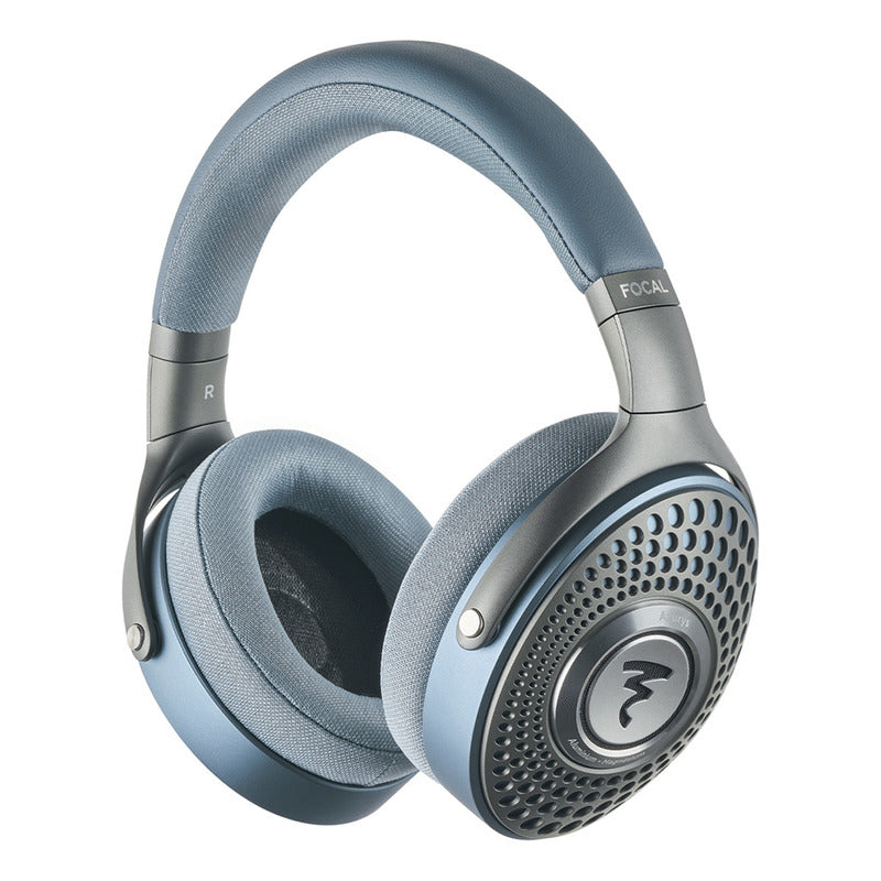Audifonos Alámbricos Azurys Focal Auricular Pasivos Cerrados Color Turquesa