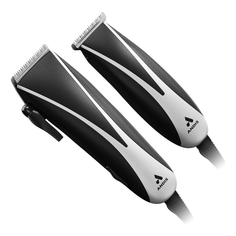 Combo Ultra Clip Andis Rasuradora Y Recortadora Cabello Pm10